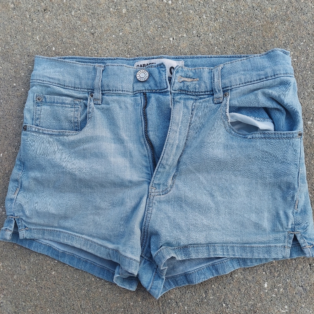 High rise garage shorts